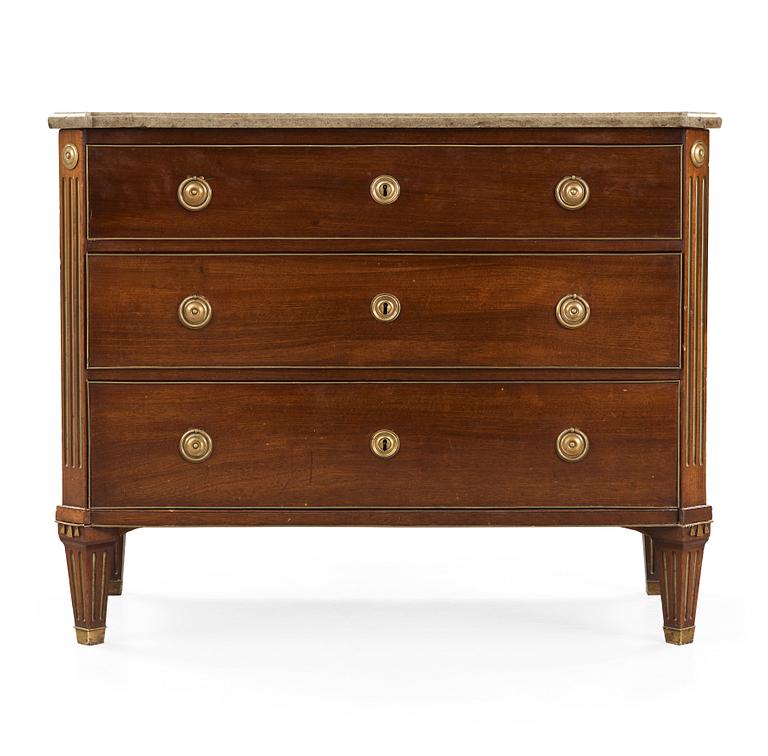 A late Gustavian 18th Century commode.