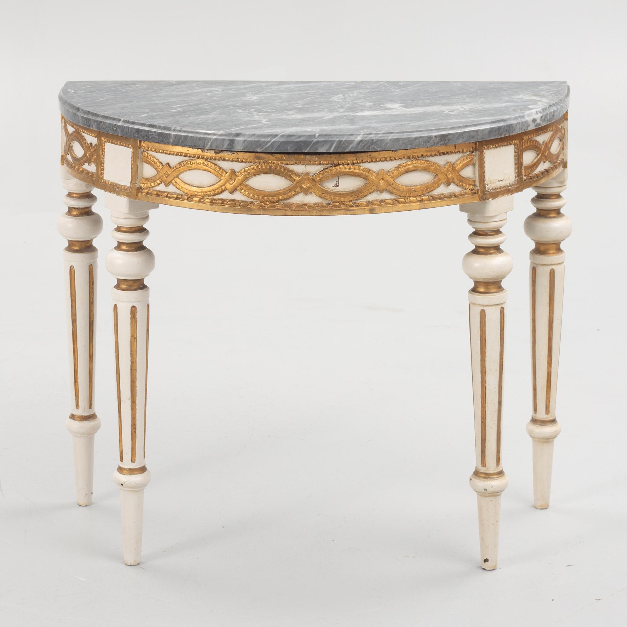 Konsolbord, Frankrike, sent 1700-tal, Louis XVI.