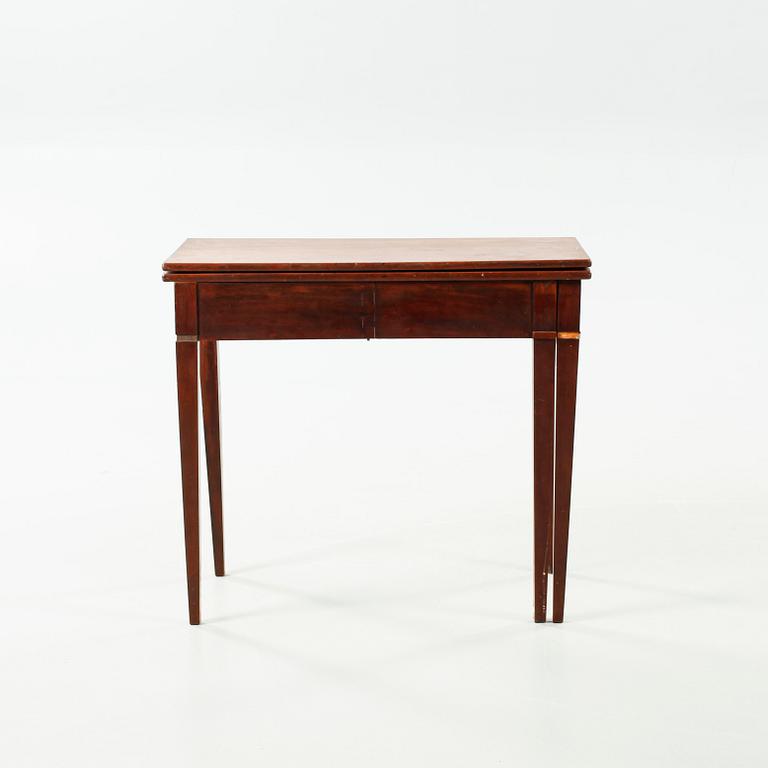 SPELBORD MED BACKGAMMON, omkring 1900.