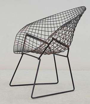 FÅTÖLJ, "Diamond chair", Harry Bertoia, modellen formgiven år 1950-52, i produktion från 1953 och framåt.