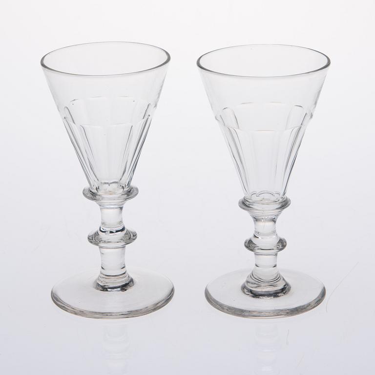 GLASSERVISDELAR, 30 st, 1900-tal.