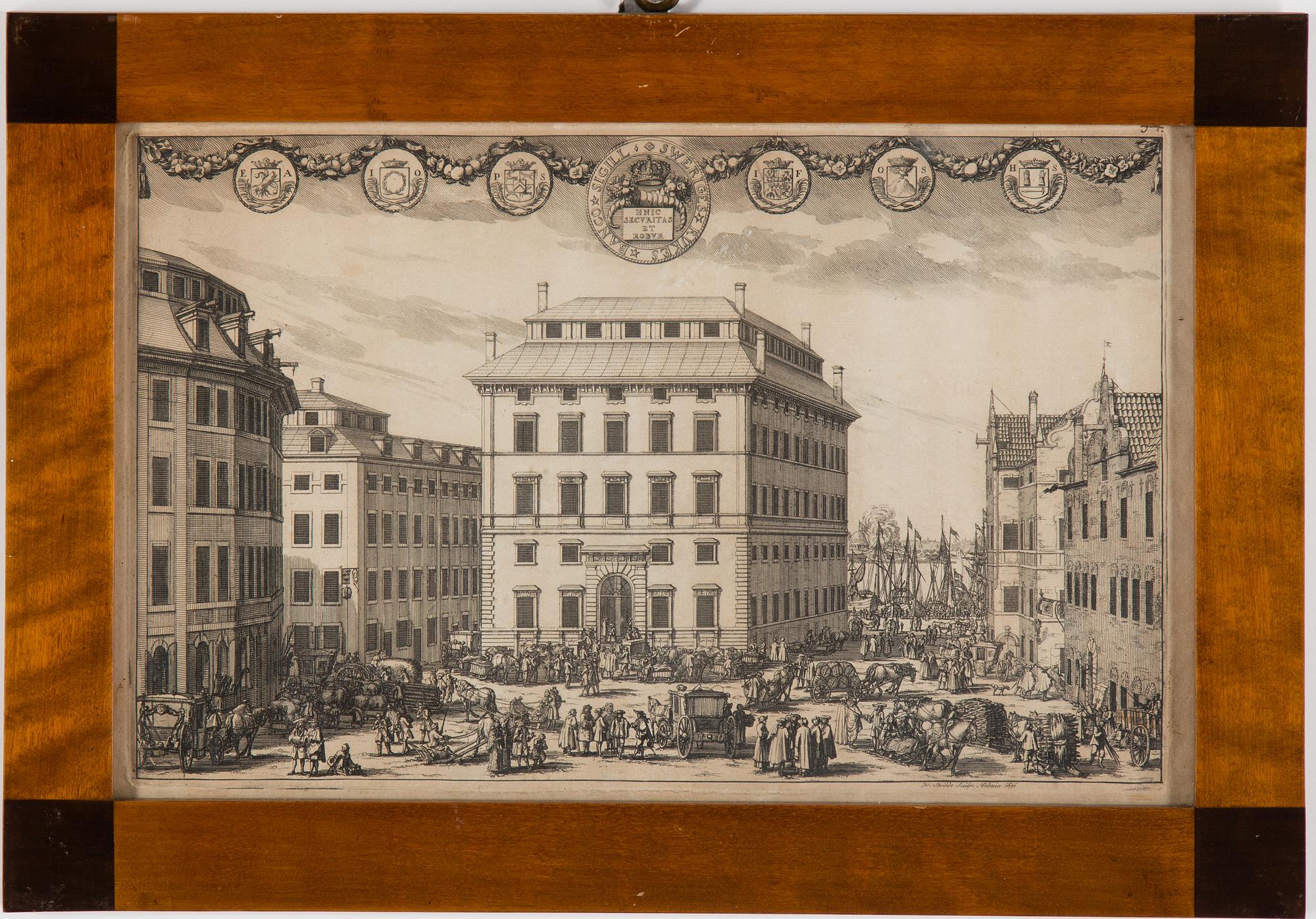 FIVE ENGRAVINGS, 17th/18th century.