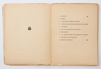 John Bauer, "Troll" 10 litografier i mapp/bok.
