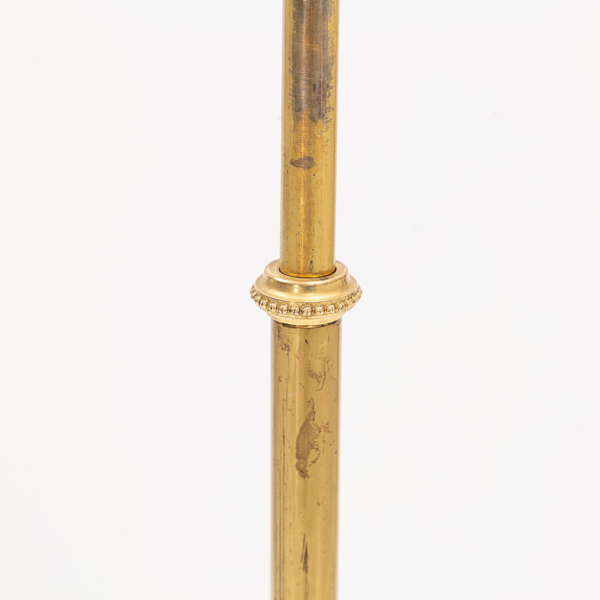 Bertil Brisborg, golvlampa, modell "31163", Nordiska Kompaniet, 1940-tal.