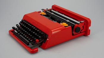 SKRIVMASKIN, "Valentine", Perry King samt Ettore Scottsass, Olivetti.