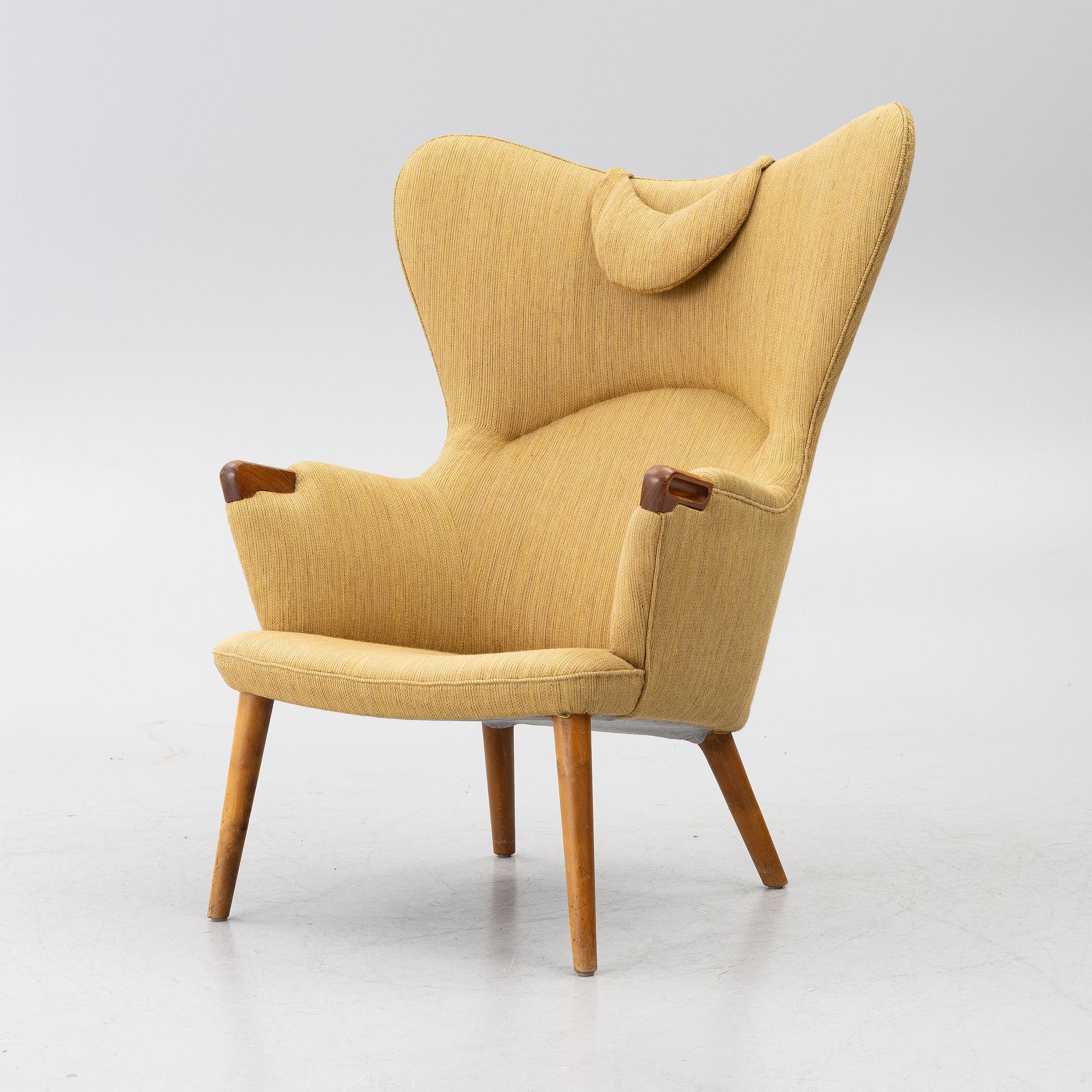 Hans J. Wegner, An armchair “Mama Bear” variant, Johannes Hansen, 1960s.