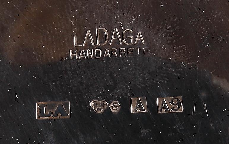 PARTI SILVER, 3 delar. Sverige och Danmark. 1800/1900-tal.