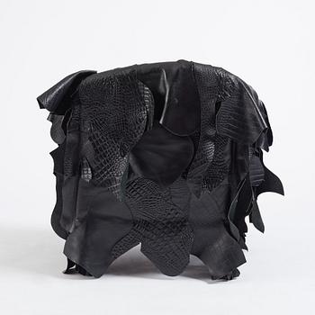 Fernando & Humberto Campana, fåtölj, "Leather Works, LWK070", Edra, Italien, efter 2007.