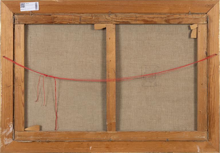 Axel Erdmann, olja på duk, signerad och daterad 1917.