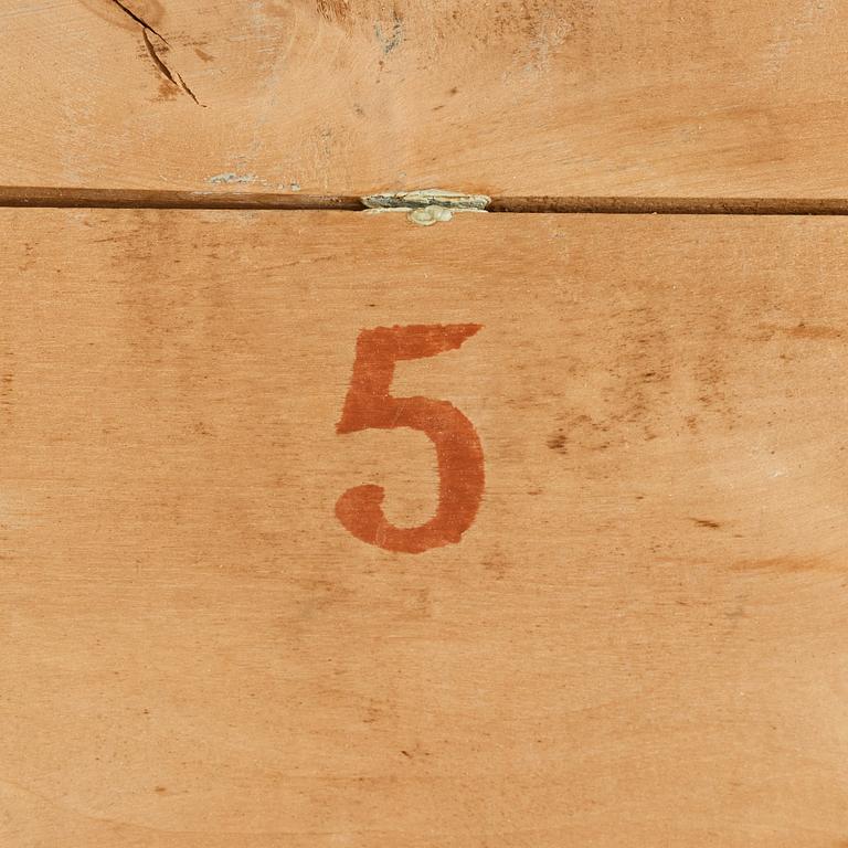 Alvar Aalto, sängbord, ett par, O.y Huonekalu-ja Rakennustyötehdas, Finland ca 1932, modellen ritad till Pemar-sanatoriet.