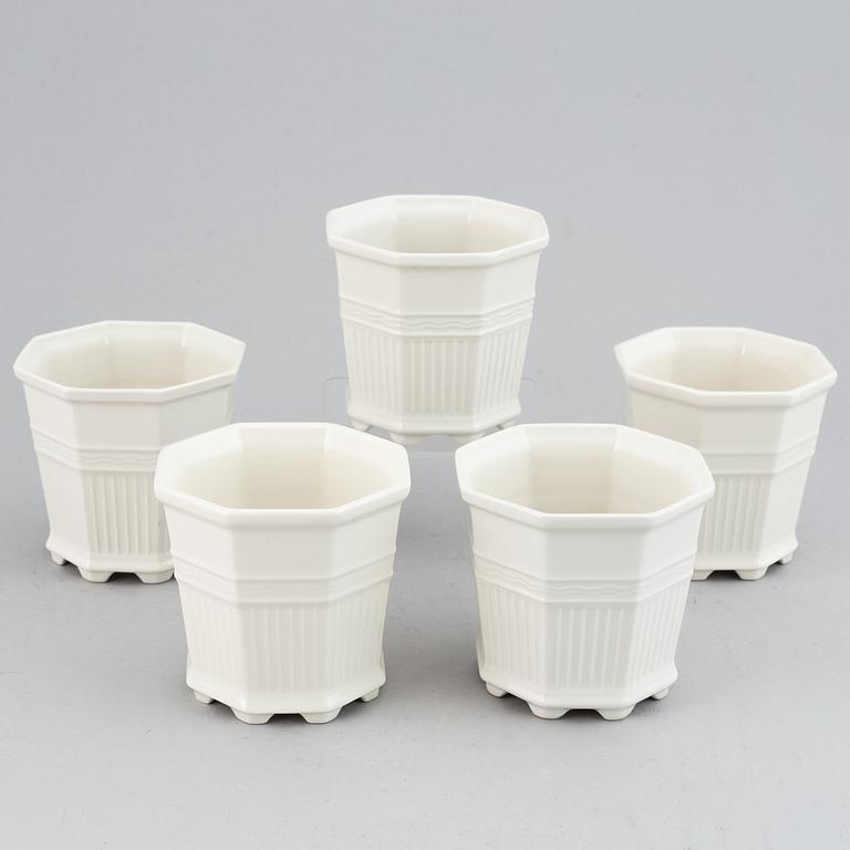 Prins Eugen, ytterfoder 12 stycken. "Waldemarsudde-kruka", Gustavsberg.