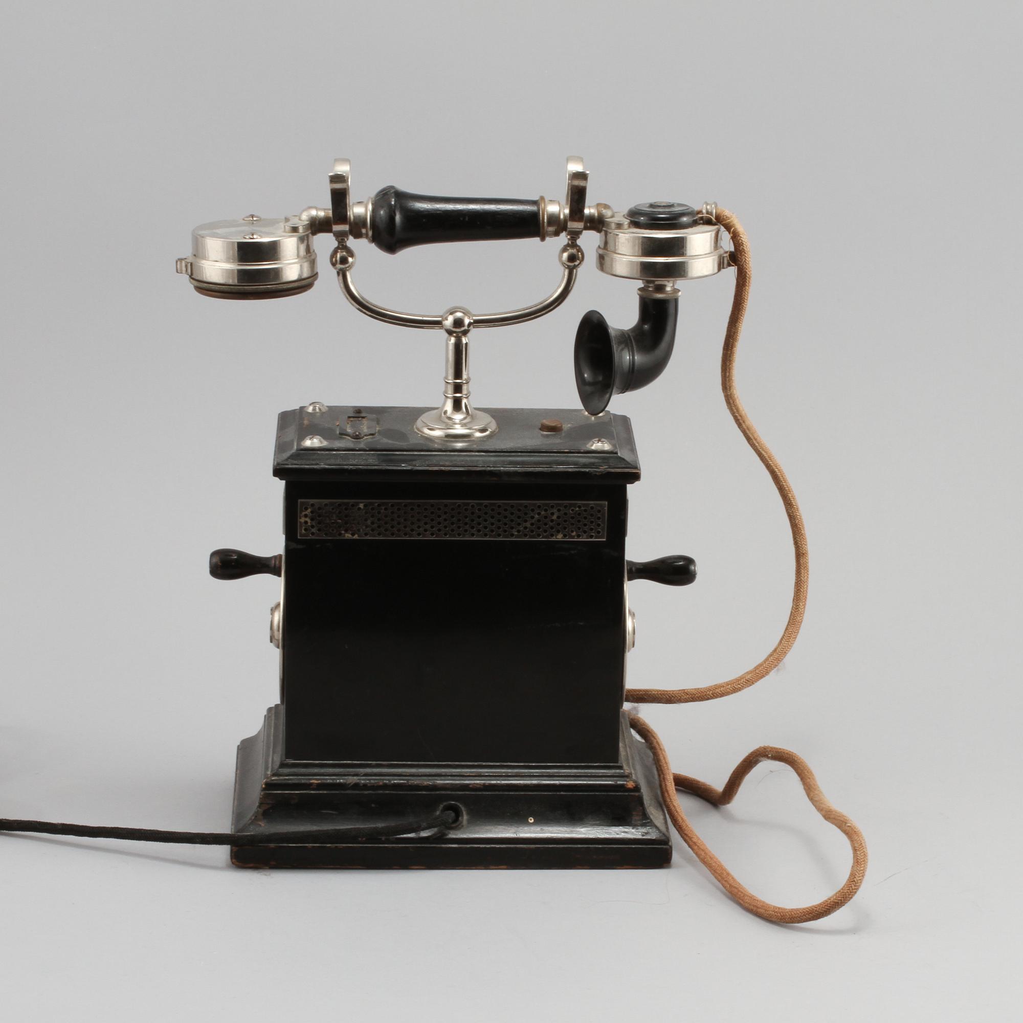 TELEFON, L M Ericsson, tidigt 1900-tal.