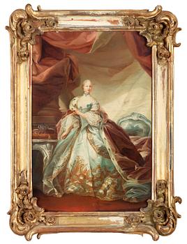 257. Carl Gustaf Pilo Circle of, Queen Juliane Marie of Denmark.