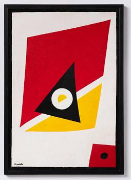 Harry Booström, Composition with Red and Yellow.