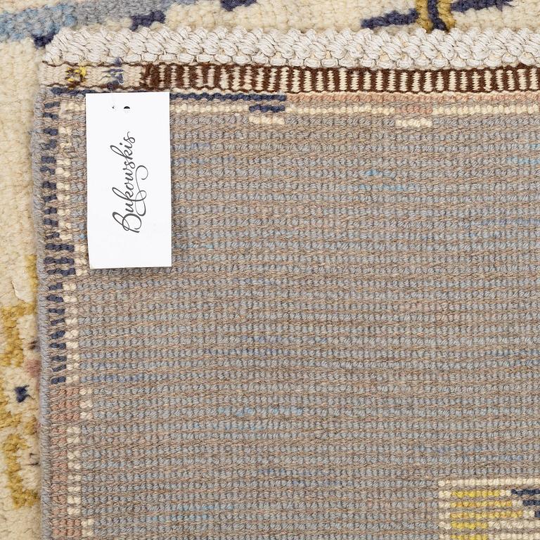 Märta Måås-Fjetterström, a 'Blåringen' carpet, knotted pile, c. 295 x 210 cm. Signed AB MMF.