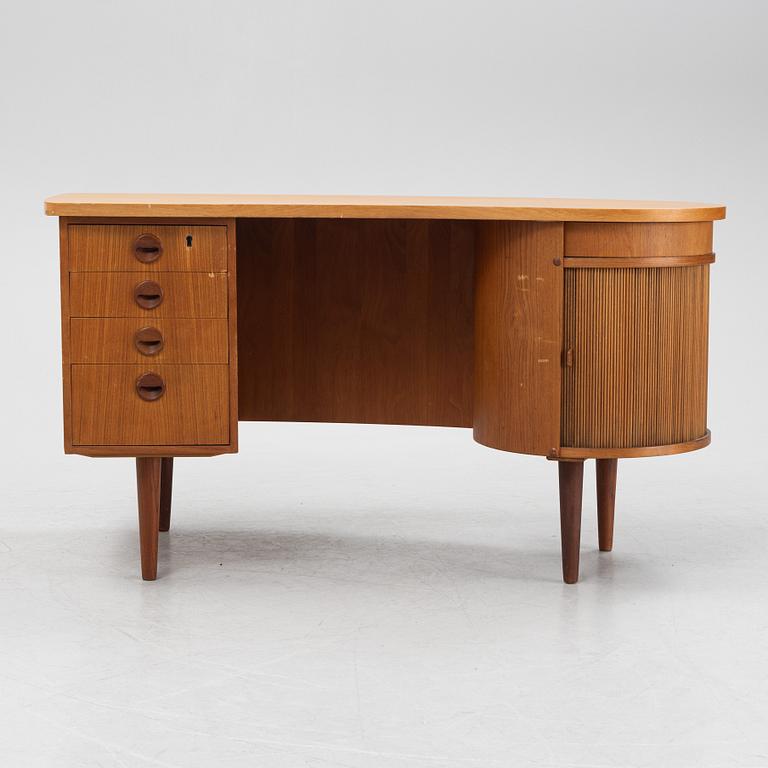 Kai Kristiansen, a "Kidney 54" desk, Feldballes Møbelfabrik, Denmark, 1950's/60's.