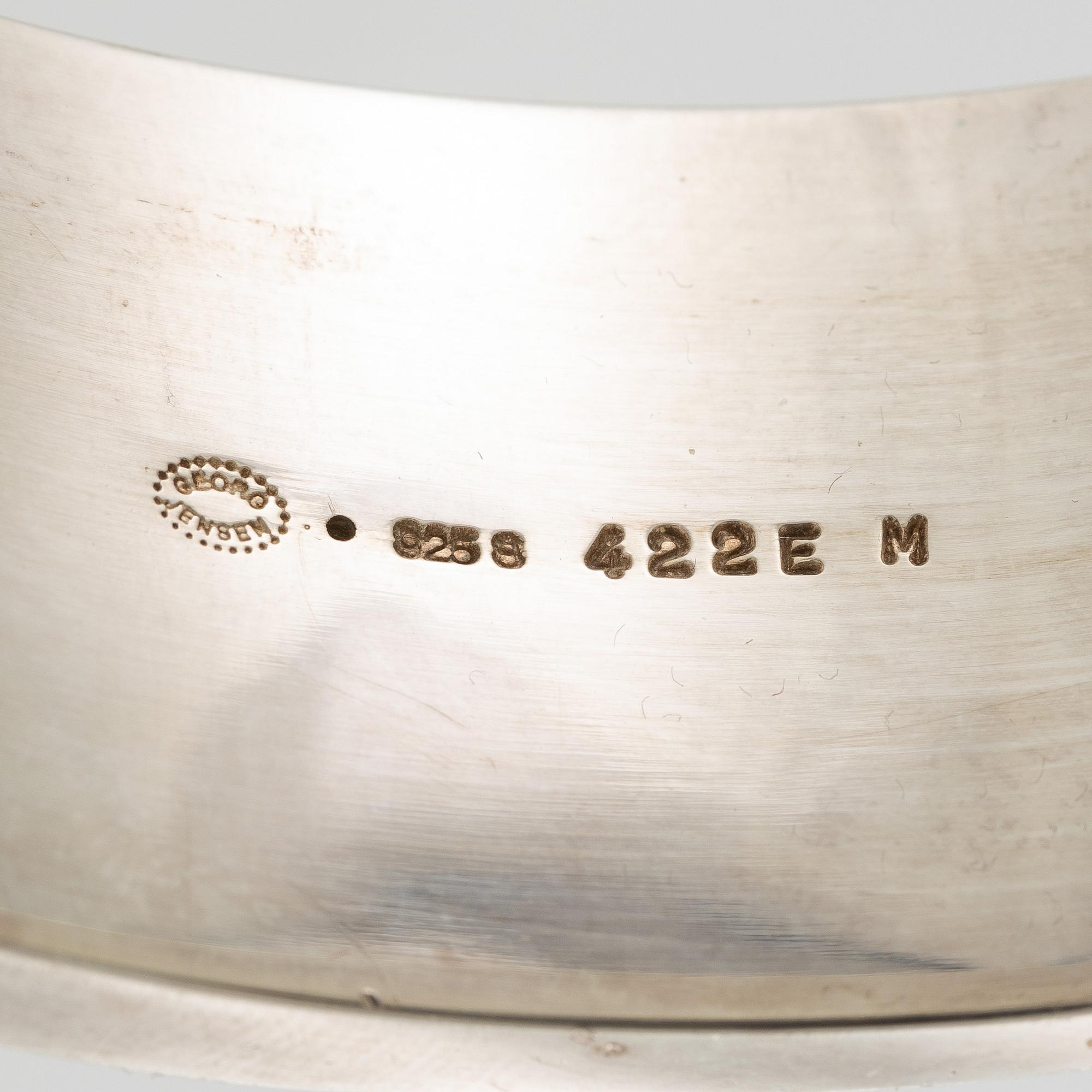 Lina Christensen, armring, "Extra", sterlingsilver, Georg Jensen.