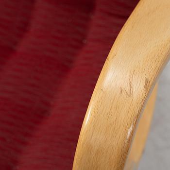 Bruno Mathsson, a pair of "Eva" armchairs, Bruno Mathsson International, second half of the 20th century.