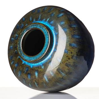 Wilhelm Kåge, a Farsta stoneware urn, Gustavsberg Studio 1958.