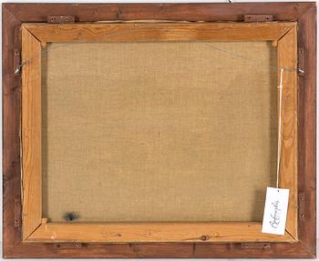 ALFRED EIKRI, oil on canvas, signed.