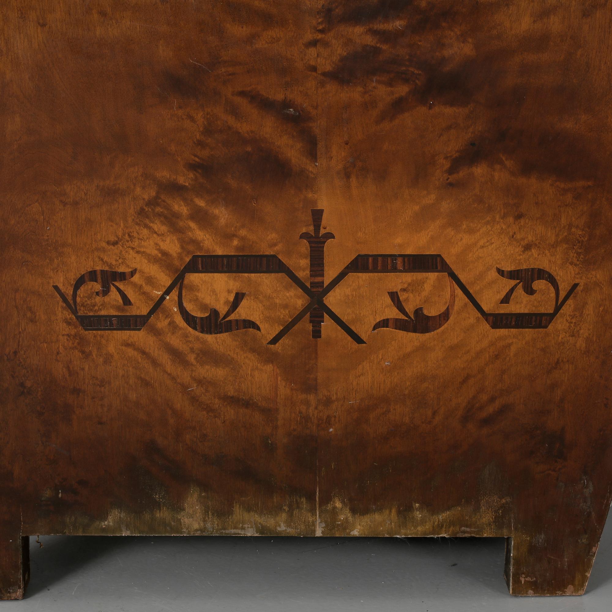 FÅTÖLJER, ett par, art déco, 1920/30-tal.