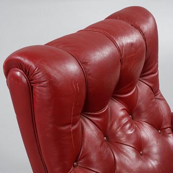 FÅTÖLJ, Chesterfieldmodell, 1900-talets första del.