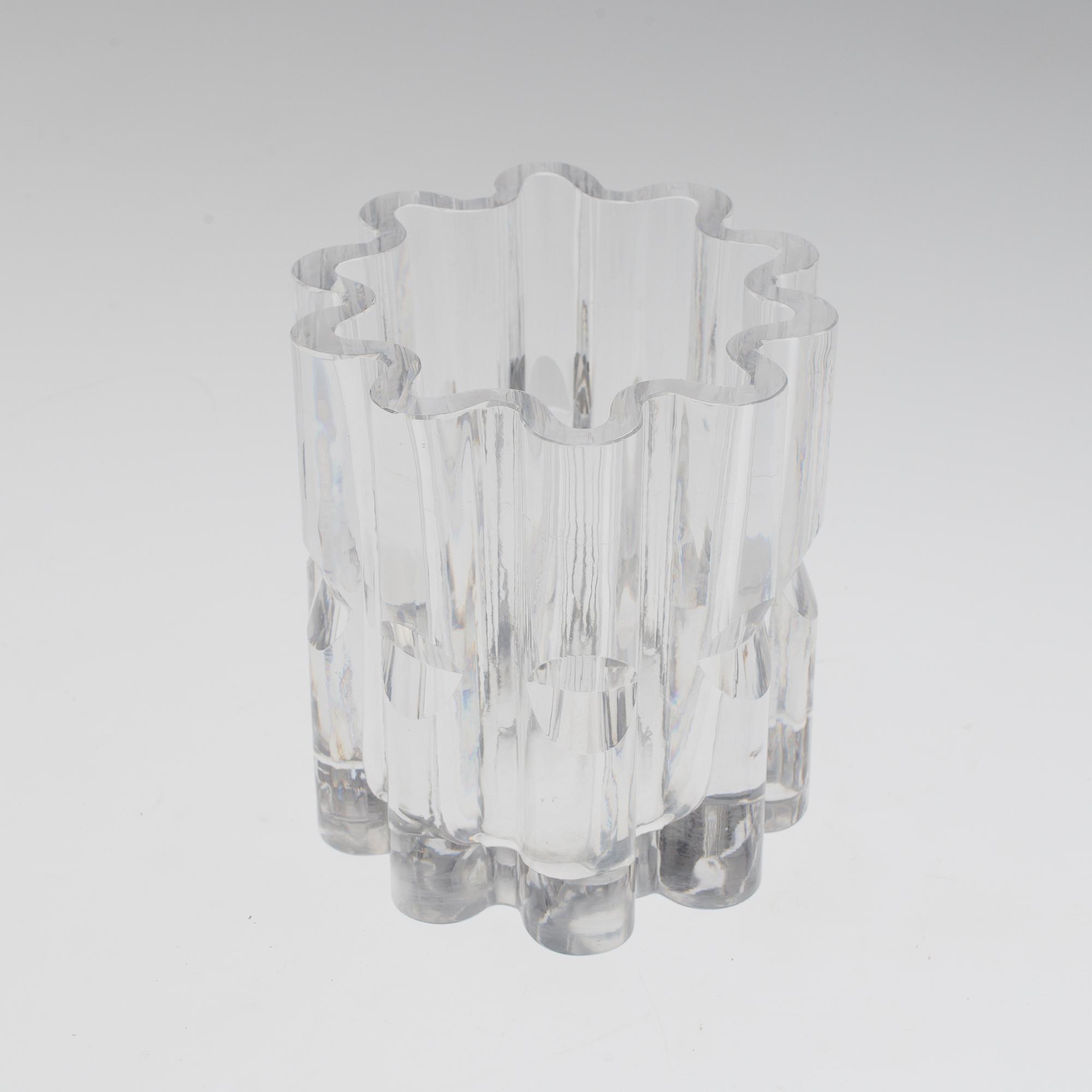 GÖRAN WÄRFF, SKÅL, glas, Kosta, 1960-/ 70-tal.