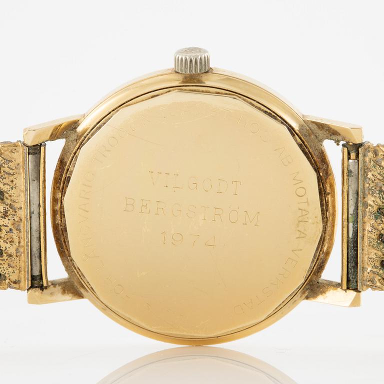 Ulysse Nardin, wristwatch, 34 mm.