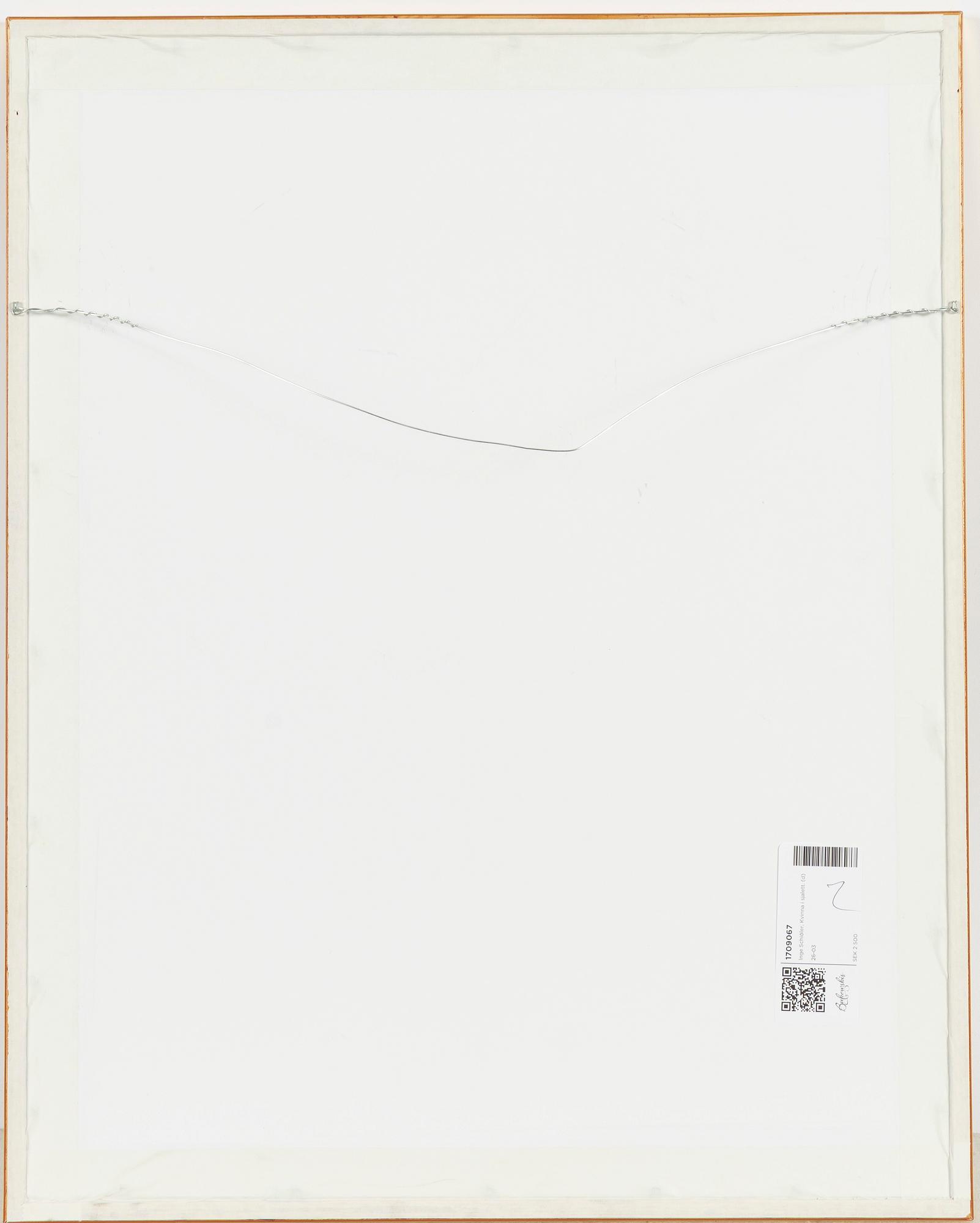 Inge Schiöler, Translation: "Woman in a shawl".