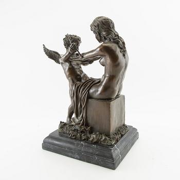 Okänd konstnär 1800/1900-tal, Venus och Cupid.