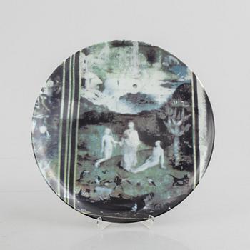 Robert Rauschenberg, tallrikar, 5 st, exclusive edition för Guggenheim Museum, USA, 1997.