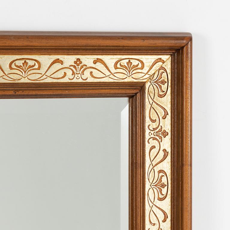 A mirror from Glas&Trä, Hovmantorp, Sweden, 1960's/70's.