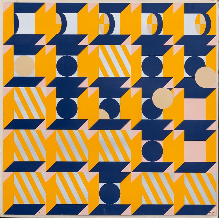 BECK & JUNG, a singed dated and numbered serigraph.