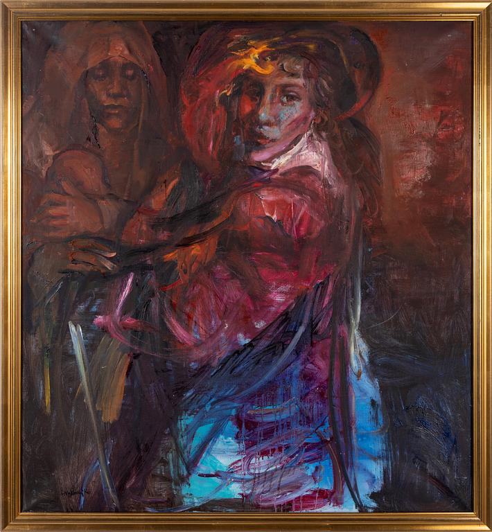 Jan Naliwajko, oil on canvas, signed.