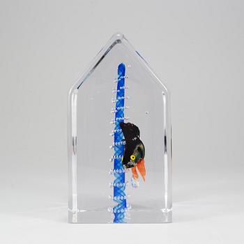 KJELL ENGMAN, glasskulptur, Kosta Boda, signerad nr 7/20.