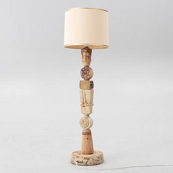 Bernard Rooke, Table lamp/floor lamp, "Totem", England, 1960s/70s.