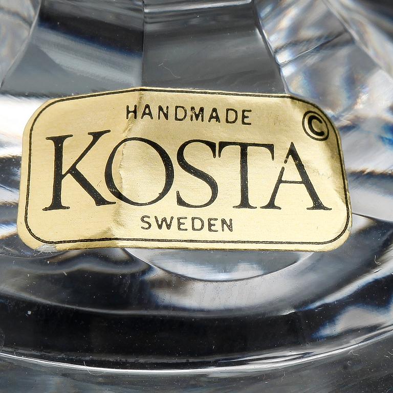 GLASSERVIS, 88 delar, "Kent", Kosta.