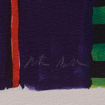 PETER DAHL, färglitografi, signerad och numrerad 25/1500.