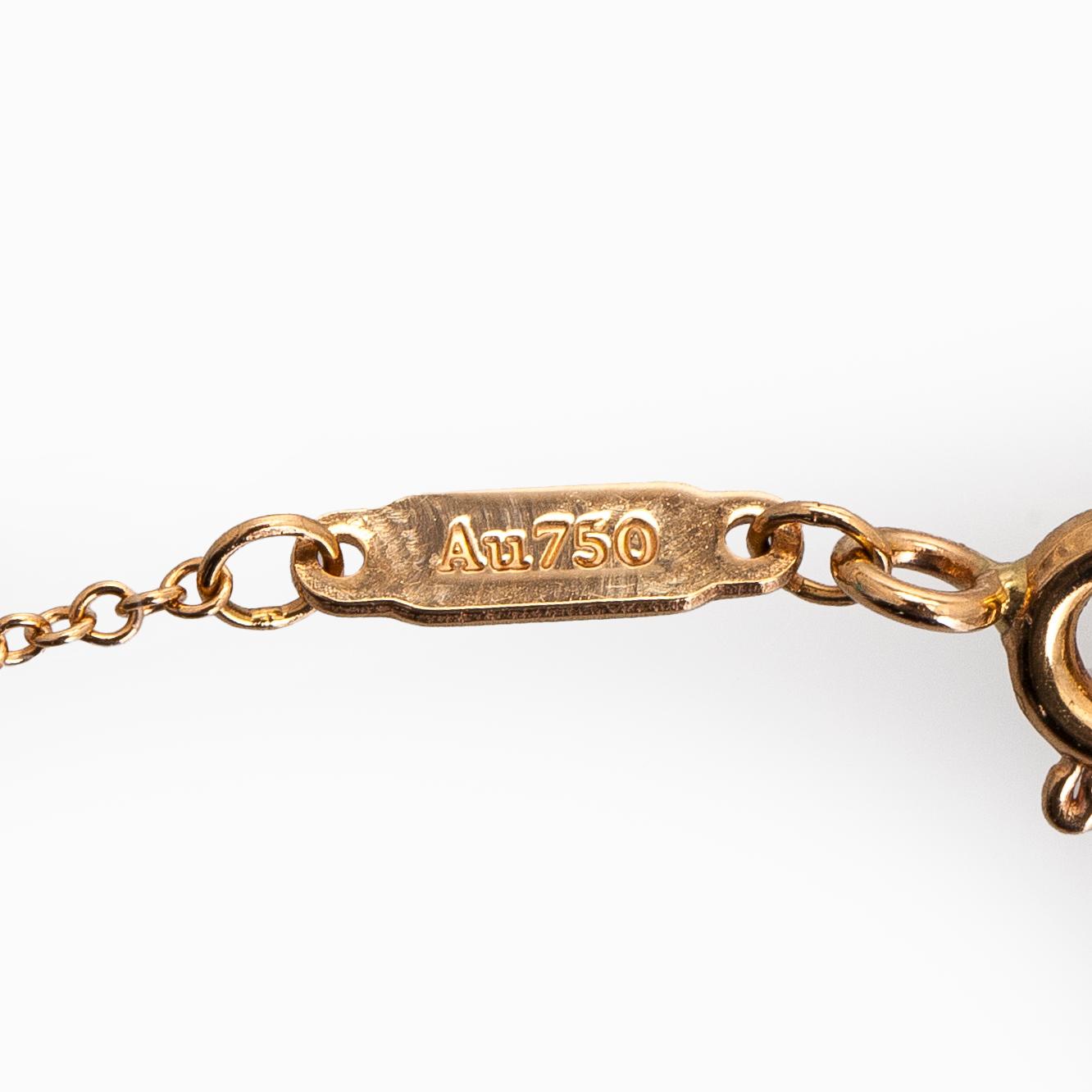 Tiffany & Co, kaulakoru, "T Smile", 18K kultaa.