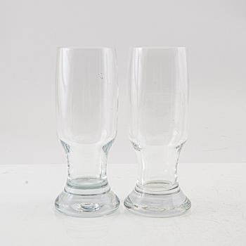 Signe Persson-Melin, servis 69 dlr "Porter" Kosta Boda sent 1900-tal.