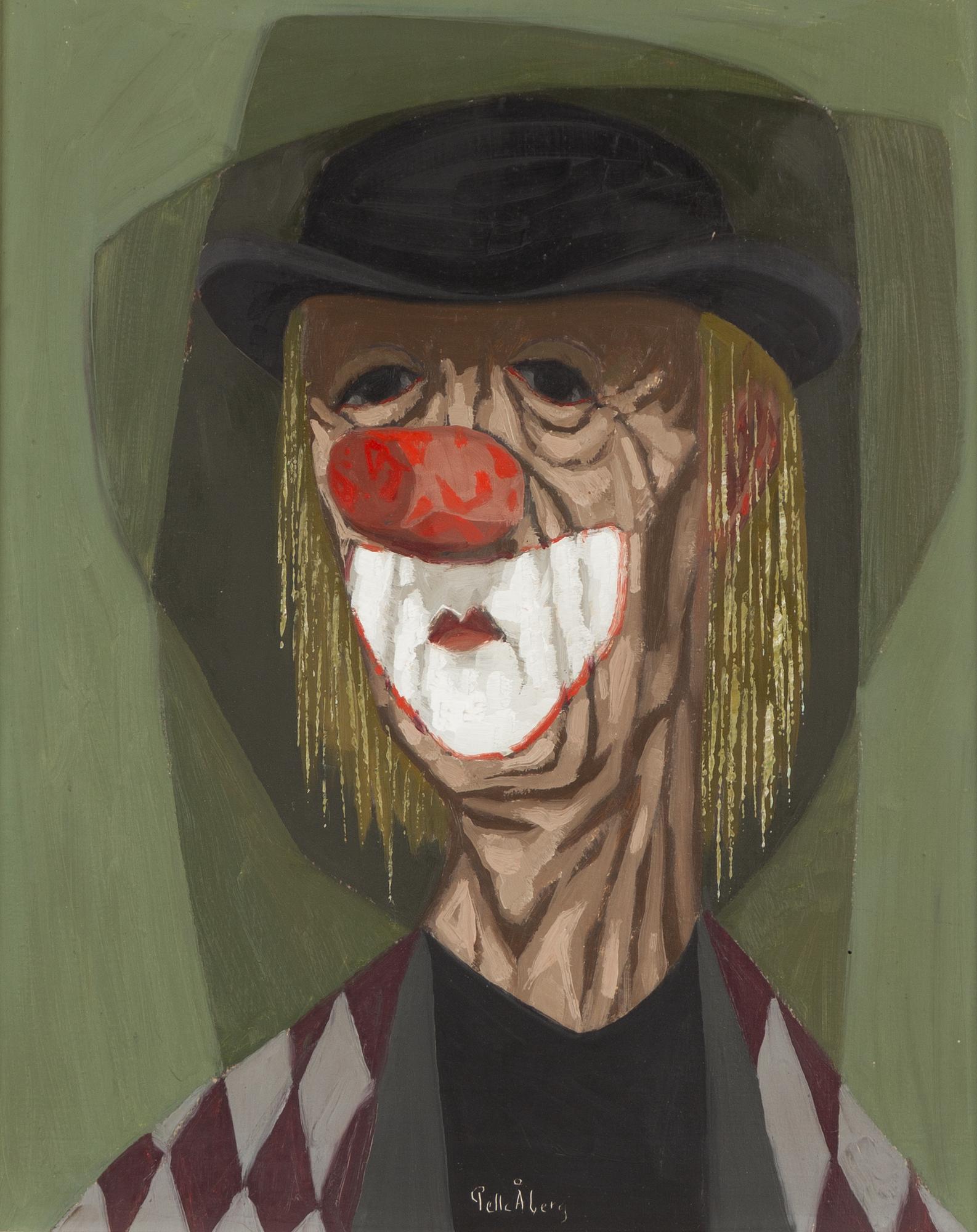 Pelle Åberg, Portrait of a clown.
