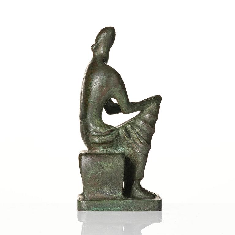 Henry Moore, "Seated figure".