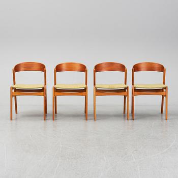 Four 1960s chairs.