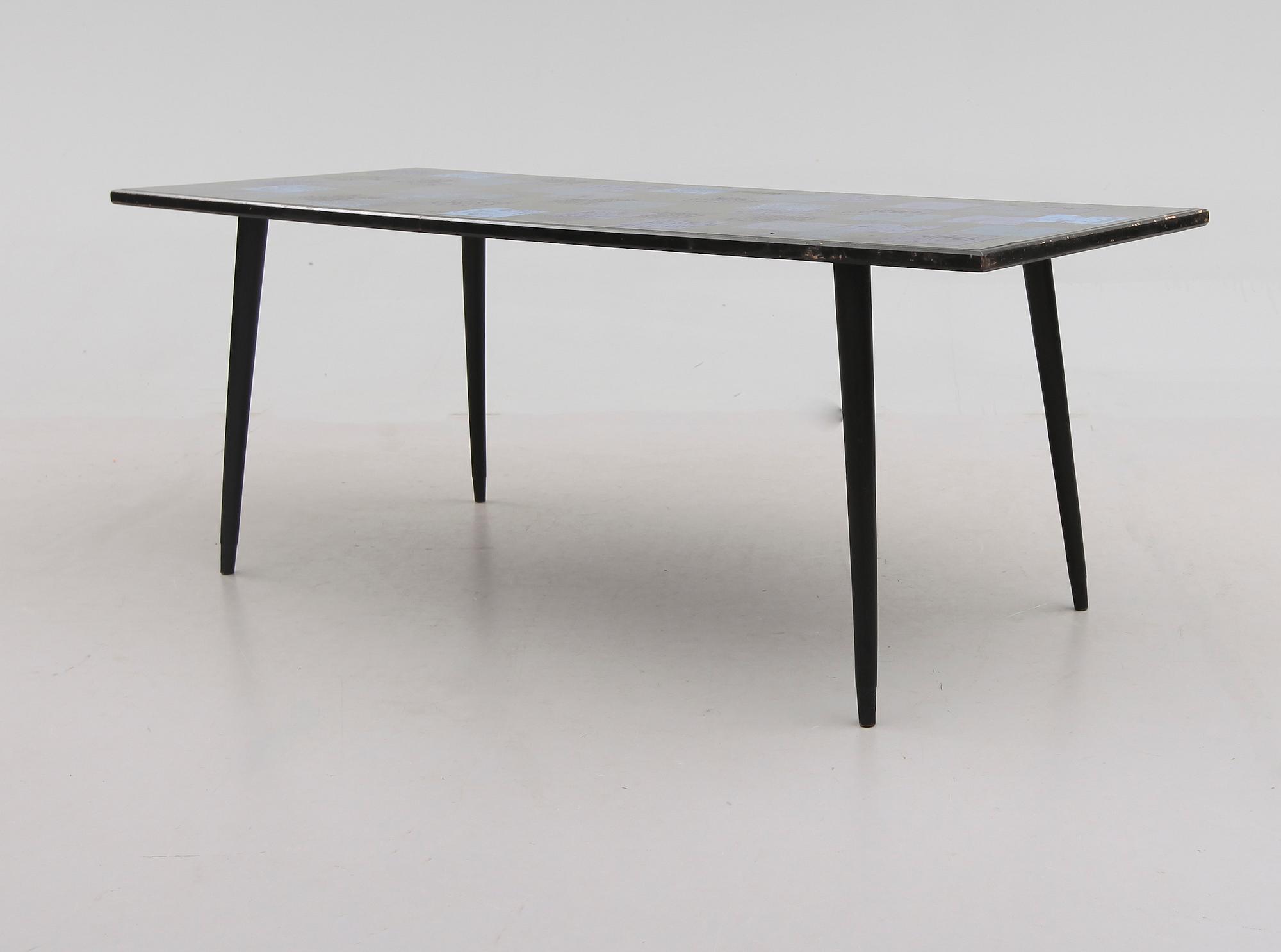 SOFFBORD, "Triva Dura", Algot Törneman och David Rosén för Nordiska Kompaniet, 1950-/60-tal.