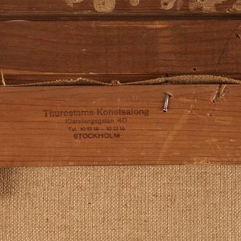 Isaac Grünewald, Amaryllis and yellow daisy.