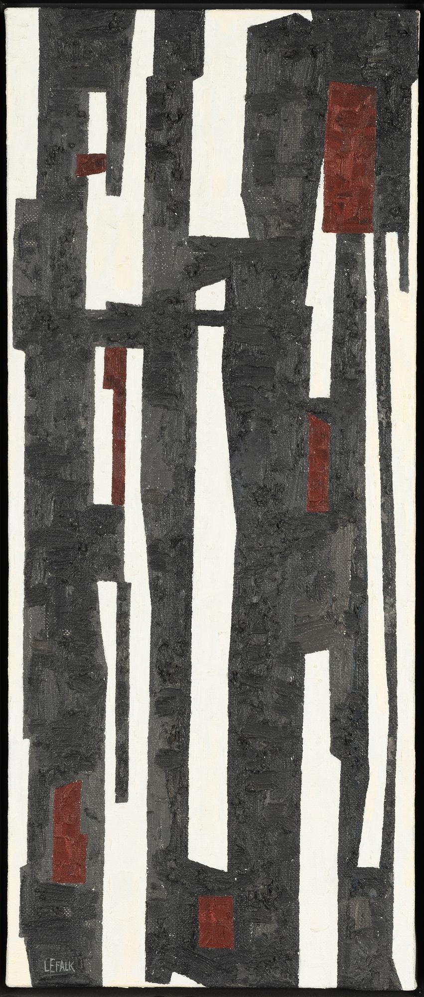 Lars-Erik Falk, oil on canvas, signed LE Falk.