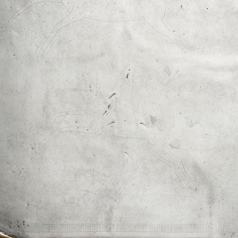 A Swedish Grace table, signed and dated 1929.