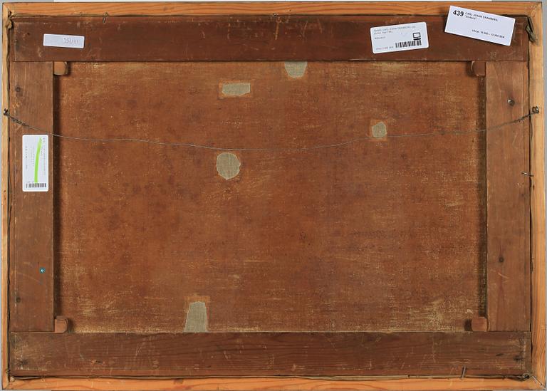 CARL JOHAN GRANBERG, olja på duk. Sign o dat 1882.