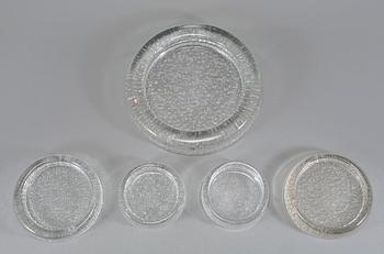 FAT, 5 st, glas, Iittala, 1950/60-tal.