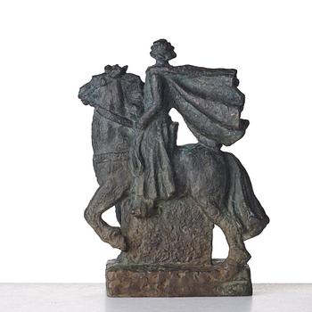 Ivar Johnsson, IVAR JOHNSSON, Sculpture, bronze. Signed. Foundry mark. Height 33.5 cm.